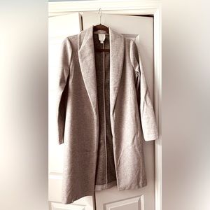 NWOT Joie gray duster coat. Size small
